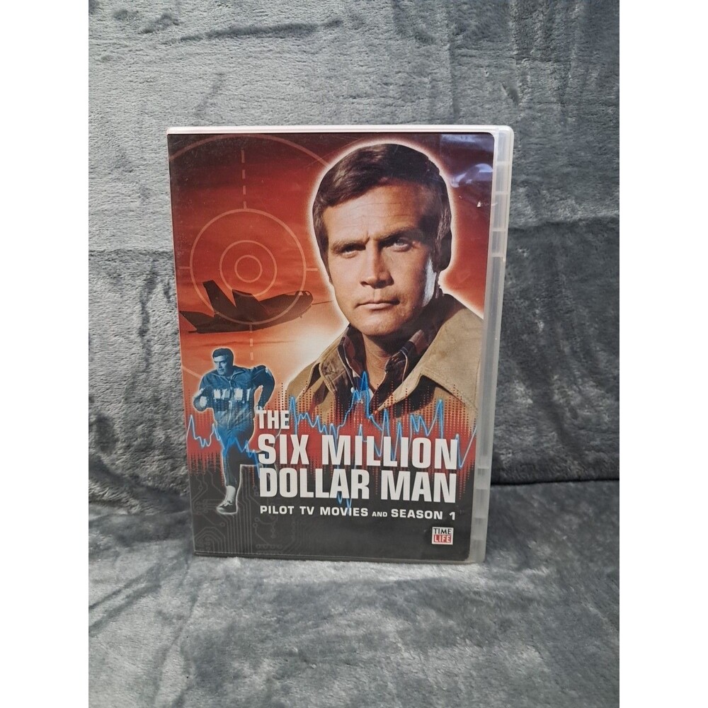 Six Million Dollar Man: Pilot TV Movies & Season 1 DVD, 6 -Disc